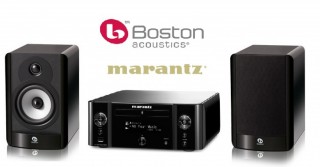 Marantz MCR610 & Boston A25. hos Hallbacks.se