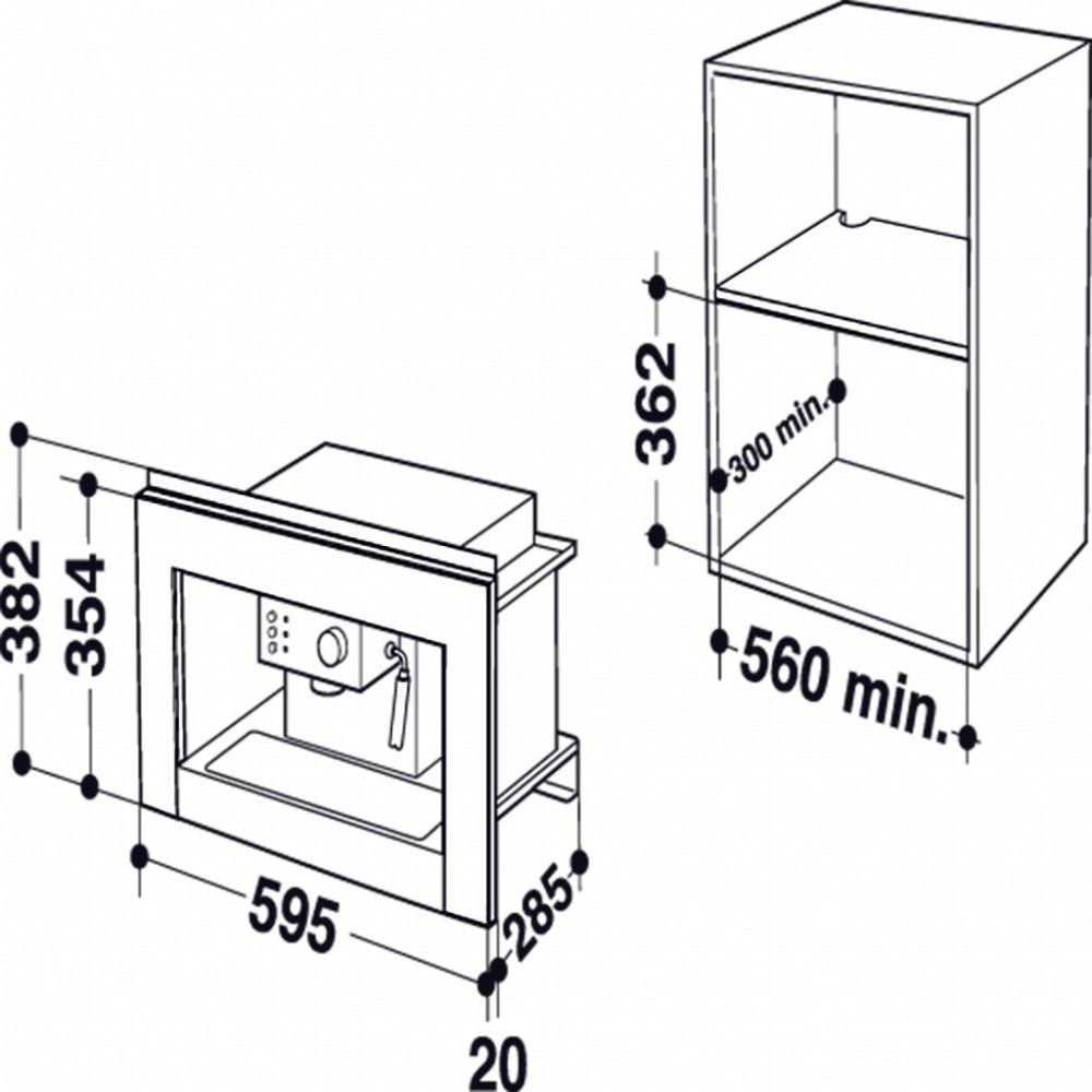 Whirlpool ACE010IX Hallbäcks