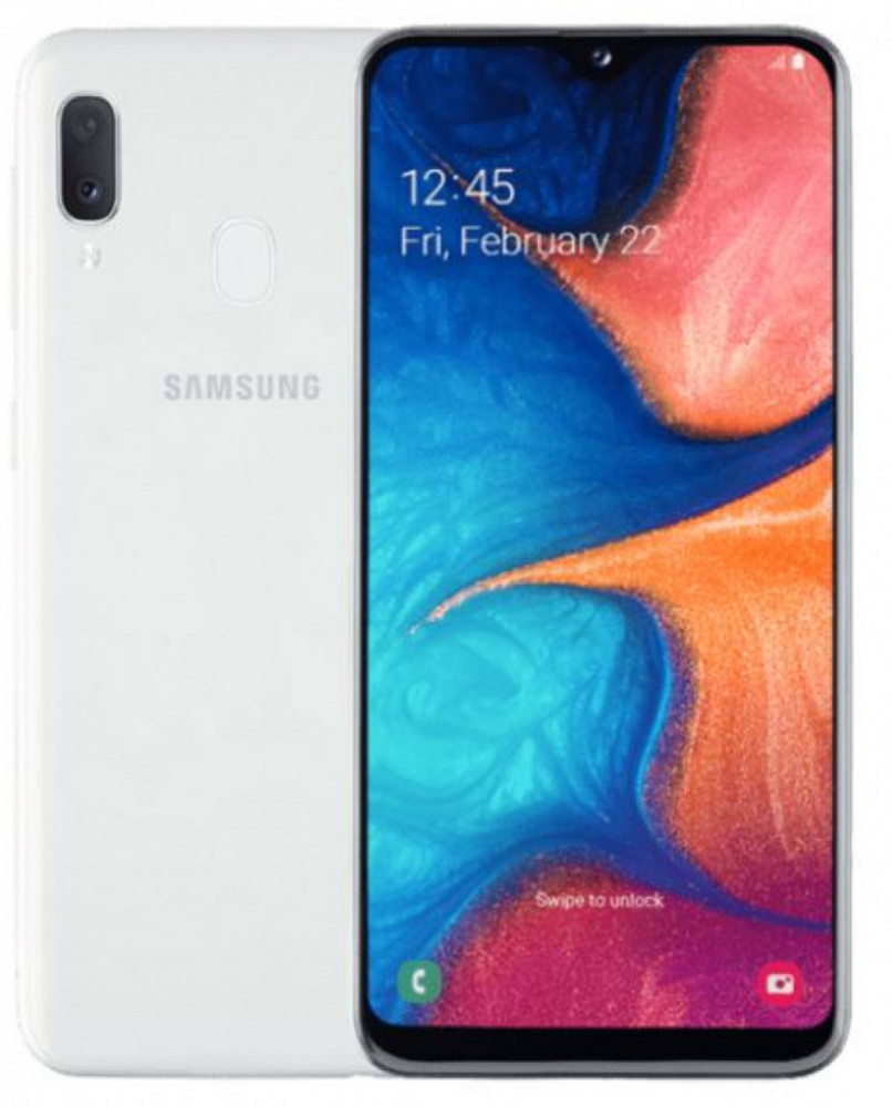 Samsung Galaxy A20e vit 199 kr/mån 24 mån SST NET avtal