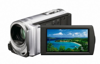 Sony DCR-SX34E Videokamera hos Hallbacks.se