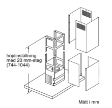 Siemens LF98BIP50 - Vägghängd fläkt