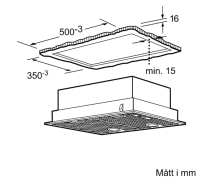 Siemens LB55565 - iQ300 Inbyggnadsfläkt