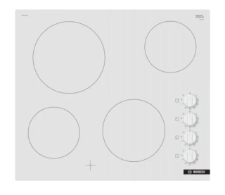 Bosch PKE612CA2E - Vit Induktionsgrill hos Hallbacks.se