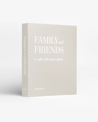 Printworks Fotoalbum "Family and friends" hos Hallbacks.se