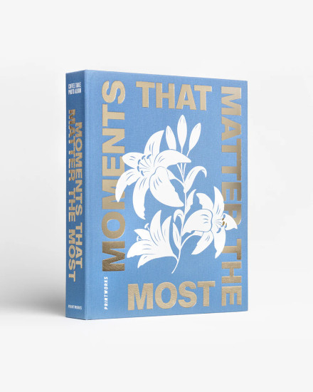 Fotoalbum "Moments that matter the most"